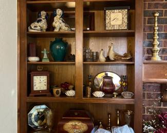 Living Room Shelves too