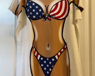 Who needs a beach body, just throw this cover up on!