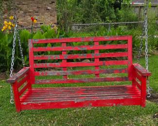 Wooden Swing