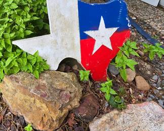 Rocks - Texas Sign