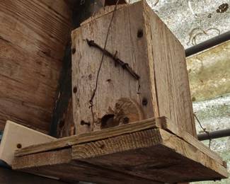 Birdhouse - End of Greenhouse