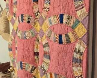 Vintage Handmade Quilt 