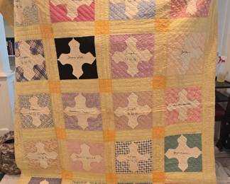 Handmade Vintage  Quilt