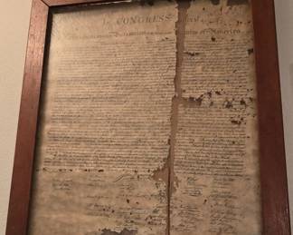 Congress Vintage Document 