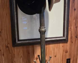 Brass Hat Rack - Cowboy Hats 