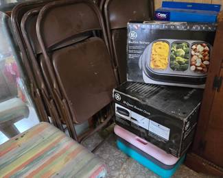 Folding Chairs  - Buffet Server - Roaster
