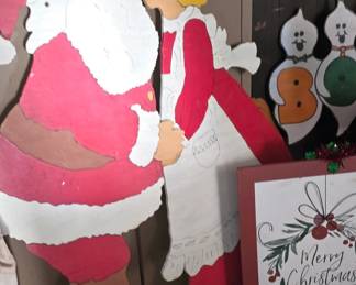 Wooden Christmas Decor 