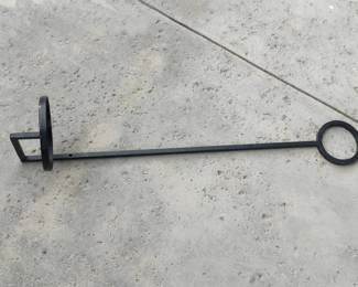 Cast Iron Candle Holder