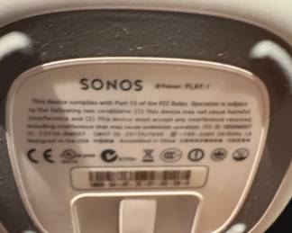 Sonos PLAY:1 Wireless Smart Speaker (Pair)
