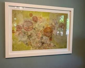 Abstract Mixed Media Artwork