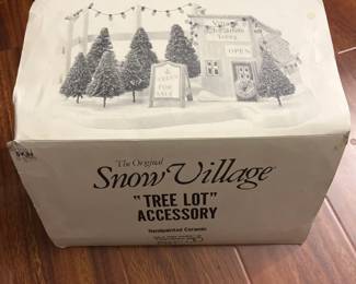 Department Snow Village Tree Lot Accessory second image