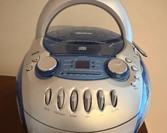 Memorex MP CD Boombox with Cassette Recorder