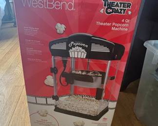 West Bend Theater Crazy 4 Qt. Theater Popcorn Machine