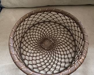 Woven Wire Fruit Basket