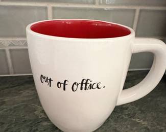 Rae Dunn Out of Office Mug