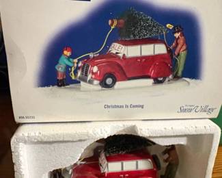 Department Snow Village Christmas Is Coming Collectible