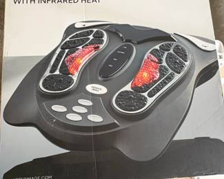 Sharper Image T.E.N.S. Foot Massager with Infrared Heat