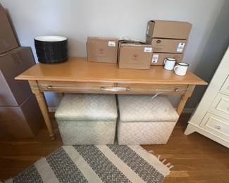 Martha Stewart Collection Tabitha Solid Wood Writing Desk