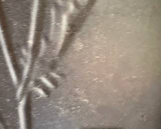 Embossed Metal Daisy and Dandelion Panel second image