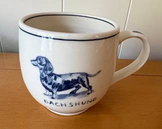 Molly Hatch Dachshund Mug for Anthropologie