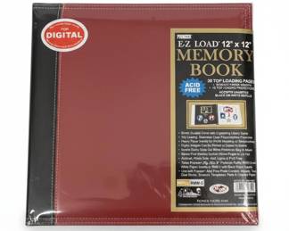Pioneer EZ Load x Burgundy Memory Book Scrapbook