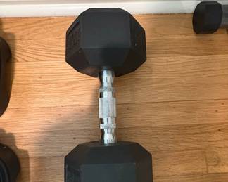 Hexagonal Dumbbell 35 lb.