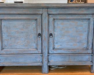 Pottery Barn Molucca Media Console