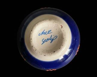 HandPainted Turkish Ceramic Bowl second image