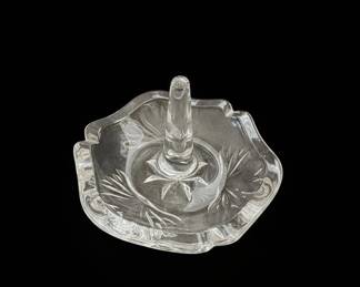 Waterford Crystal Glass Ring Holder Dish