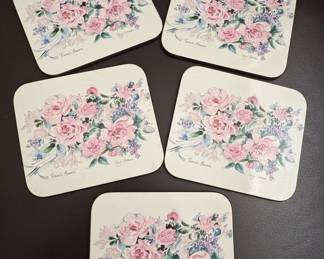 Angie Strauss Romantic Memories Coasters Set of 