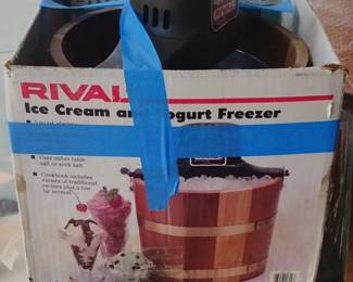 Rival Ice Cream and Yogurt Freezer, Model