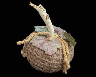 Handmade Crochet Pumpkin Decoration