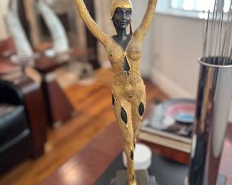 Dourga by Dimitri Chiparus Deco Bronze Dancer