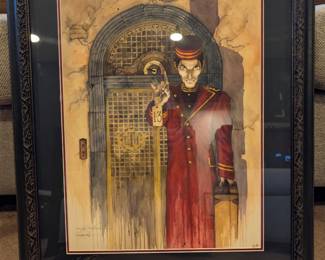“Tower of Terror by Disney artist Kevin-John Jobczynski