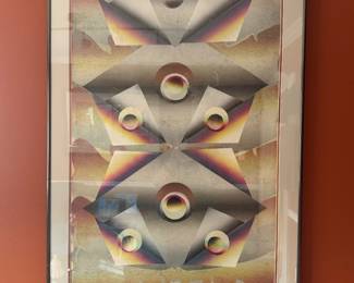 Kites by artist Tadeusz Lapinski