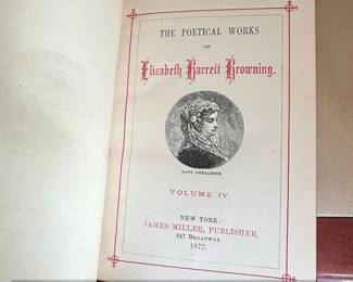 The Poetical Works of Elizabeth Barrett Browning third image