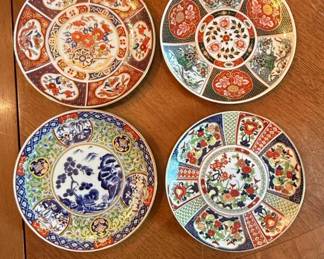 Satsuma Wall Plaque Decorative Plates Set of 