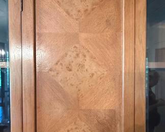 American of Martinsville MidCentury Modern Burl Wood China Cabinet and Buffet second image