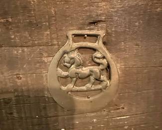 Vintage Horse Brass Medallion