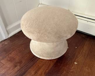 Babyletto Mushroom Pouf  Chai Shearling