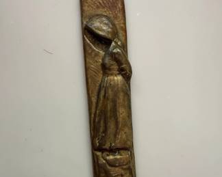 Art Nouveau Figural Letter Opener  Auguste Nicolas Can Style second image