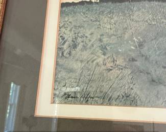 Andrew Wyeth Teels Island Dry Brush Print second image
