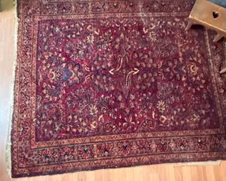 Antique Persian Sarouk Rug