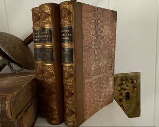 The Poetical Works of John Milton, Three Volumes, Leather Bound second image
