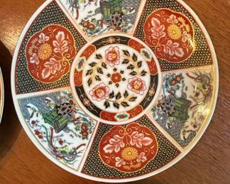 Satsuma Wall Plaque Decorative Plates Set of  second image