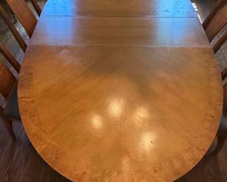 MidCentury Broyhill Lenoir House Dining Table and Chairs Set second image