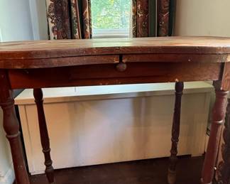 Antique Pine Drop Leaf Table second image