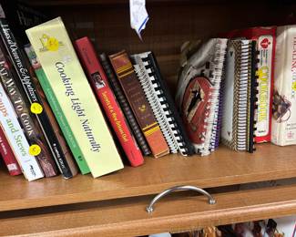 Cookbooks are $5 each