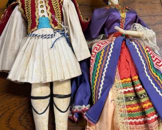 Eastern European character dolls