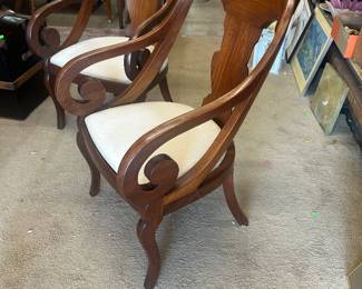 Gondola Armchairs after Francois Seignoret